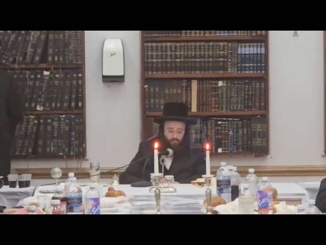 Rosh Chodesh Kislev Tish With Kosev Rebbe | האדמו”ר מקאסוב בטיש ר״ח כסלו