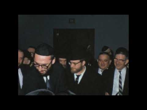 Nostalgic: 1960s Wedding with Rav Chaim Dov Keller, The Veitzener Rav, and others