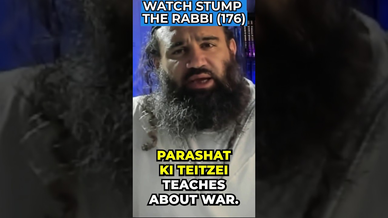 WATCH FULL STUMP THE RABBI (176) LINK IN COMMENTS