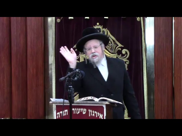 שיעור כללי בהלכות בישול בשבת - ר' יצחק אונסדארפער שליט"א