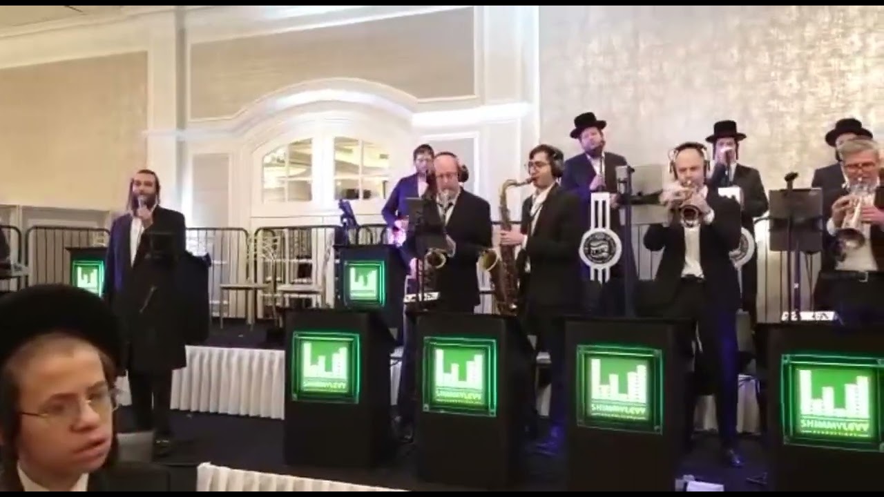 חתונה מפוארת עם בערי וועבער ומקהלת שירה עם התזמורת המורחבת של שימי לעווי