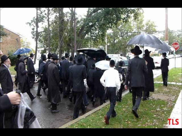 Levaya of Tzvi Hertz Lakewood Hoshana Rabba