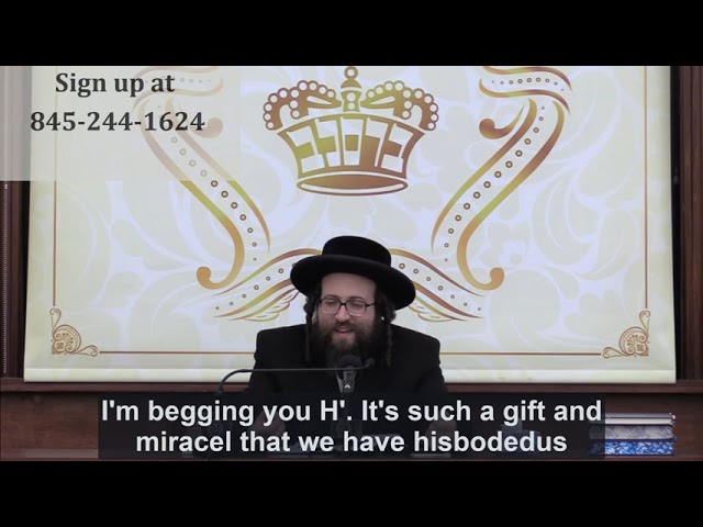 Rabbi Yoel Roth - Talking to Hashem keeps your mental health strong