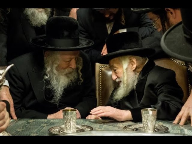 כ"ק אדמו"ר מגור שליט"א בביקור אצל כ"ק אדמו"ר מסקולען זצ"ל חודש שבט תשע"ה לפ"ק