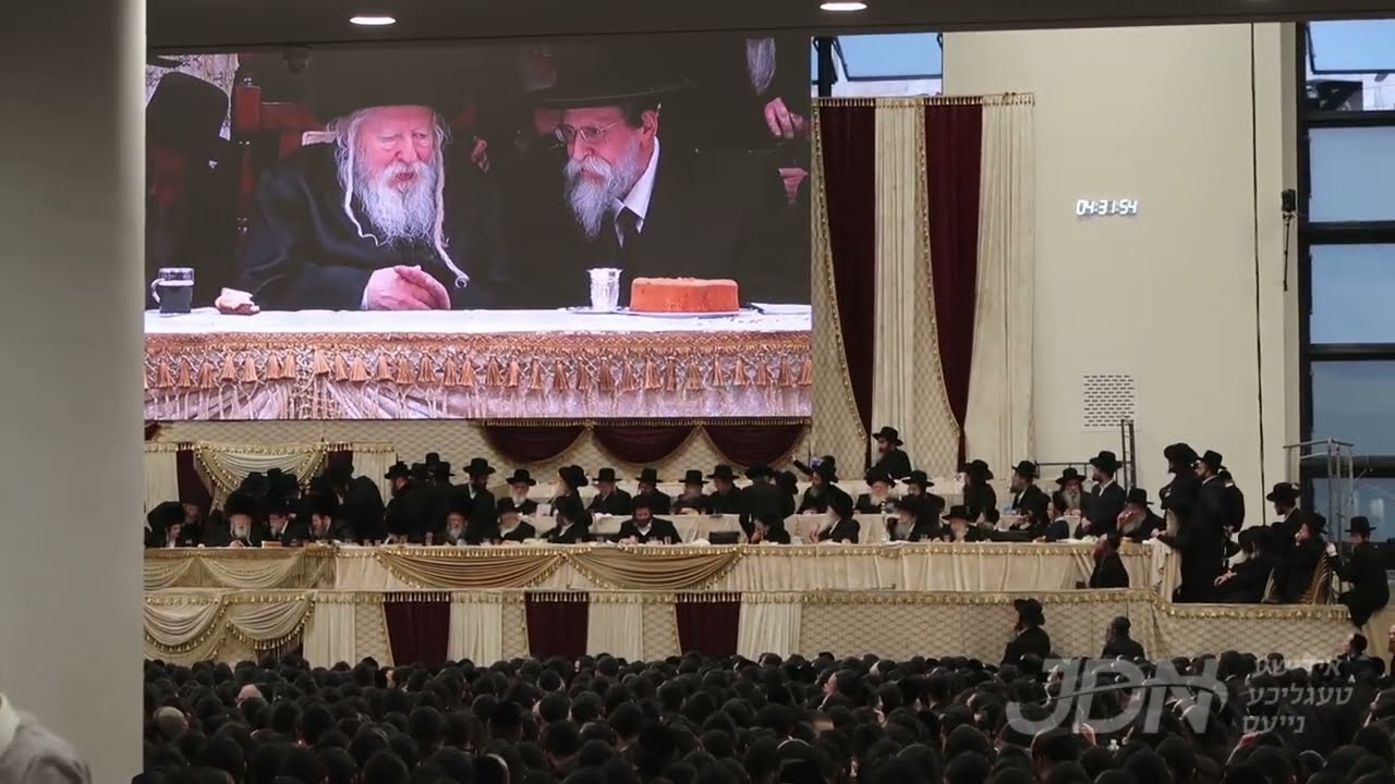 שמחת השבע ברכות פון אן אייניקל פון האדמו"ר מגור