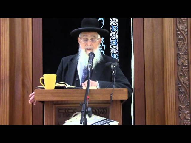 הרב יעקב אריאל - שיעור כללי - יט' אדר ב' התשע"ו