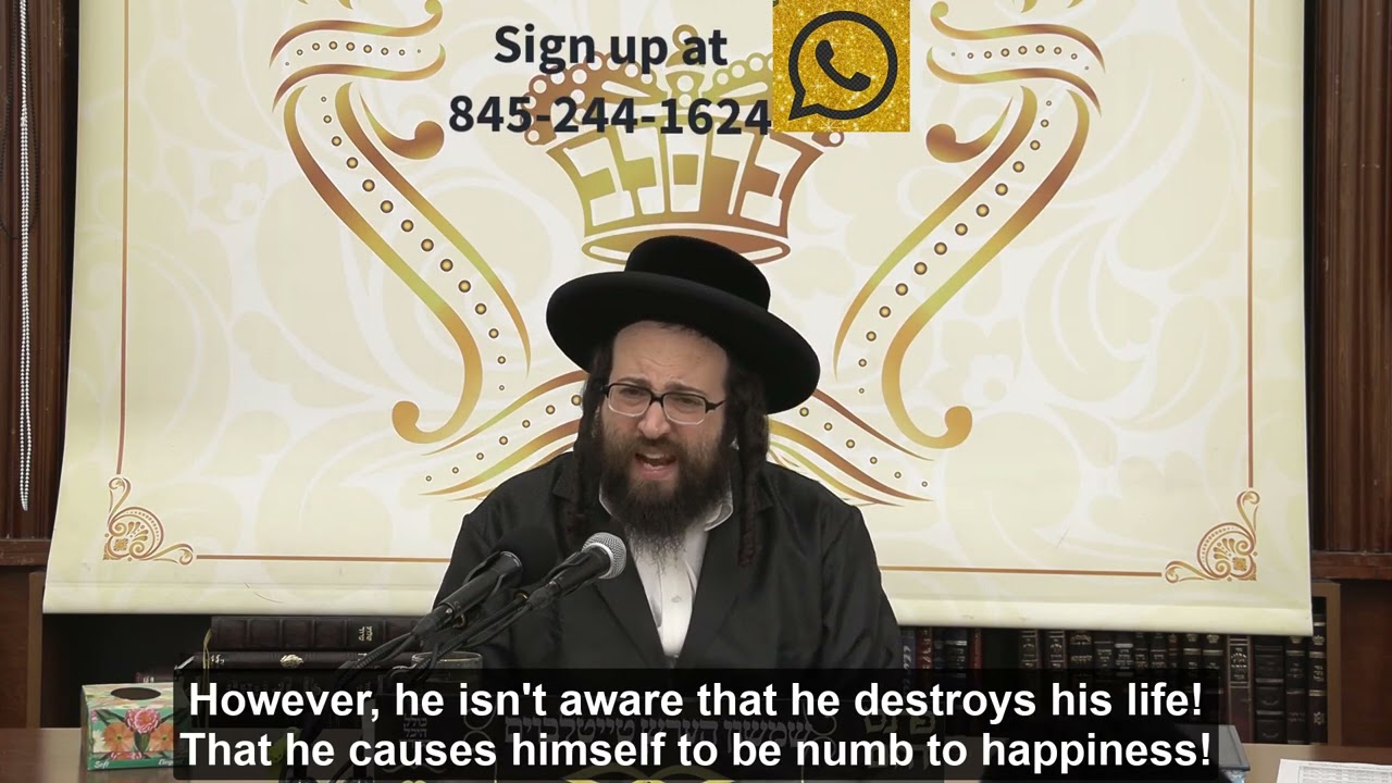 Rabbi Yoel Roth - I'm looking for happiness