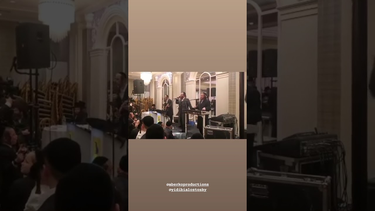 Avrumi Berko 🎹 Yidi Bialostozky 🎤 🔥
