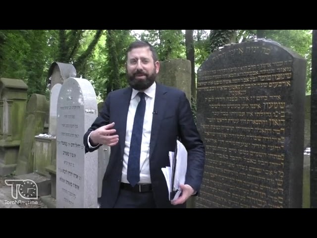Journey To Poland 2024: Krakow, the New Cemetery - The Kever of Rav Shimon Sofer, the Michtav Sofer