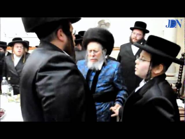 Stropkover Rebbe's Grandson's Bar Mitzvah Chanukah 5772