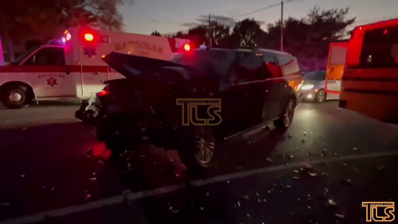 Accident involving school bus