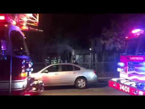Shed fire Lakewood