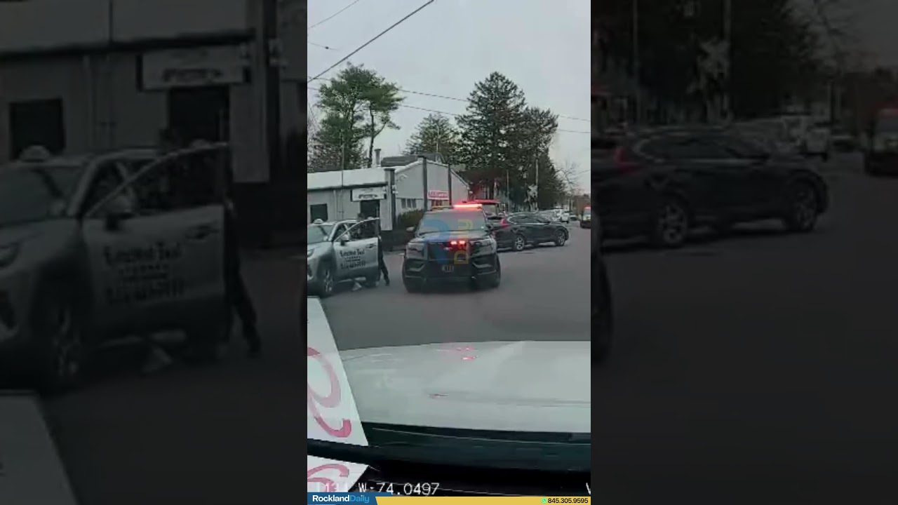 Police responded to a fight between two taxi drivers on Church Street and brought it under control.