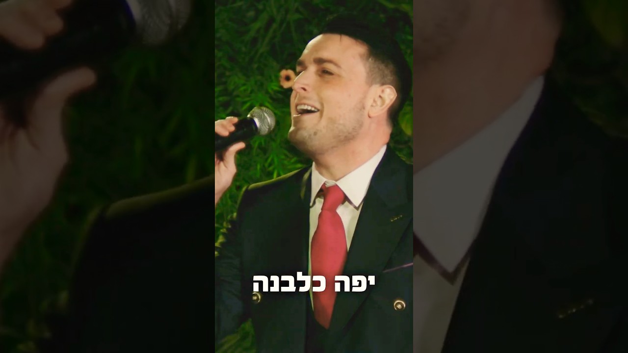 ‘יפה כלבנה׳ - חופה של פעם בחיים… @NachshoniBand #wedding #chupa
