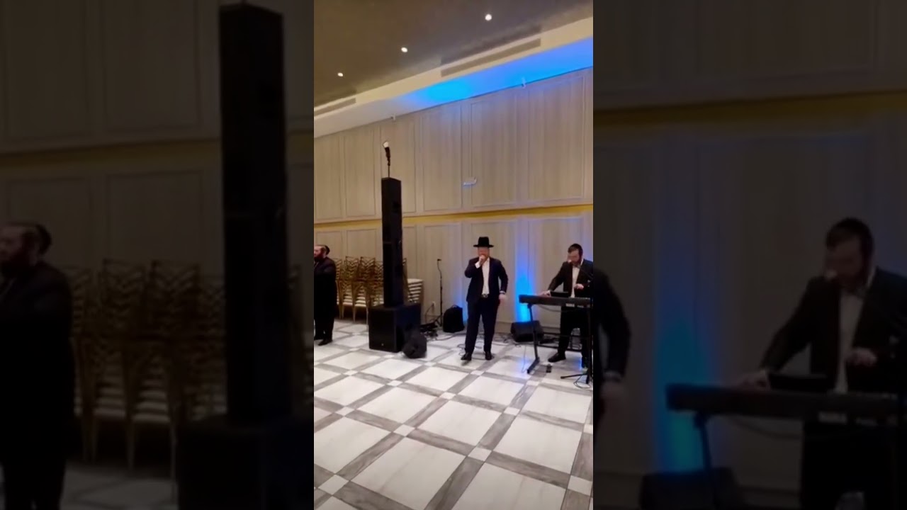 Yomi Lowy with Yitzchak Kornbluh
