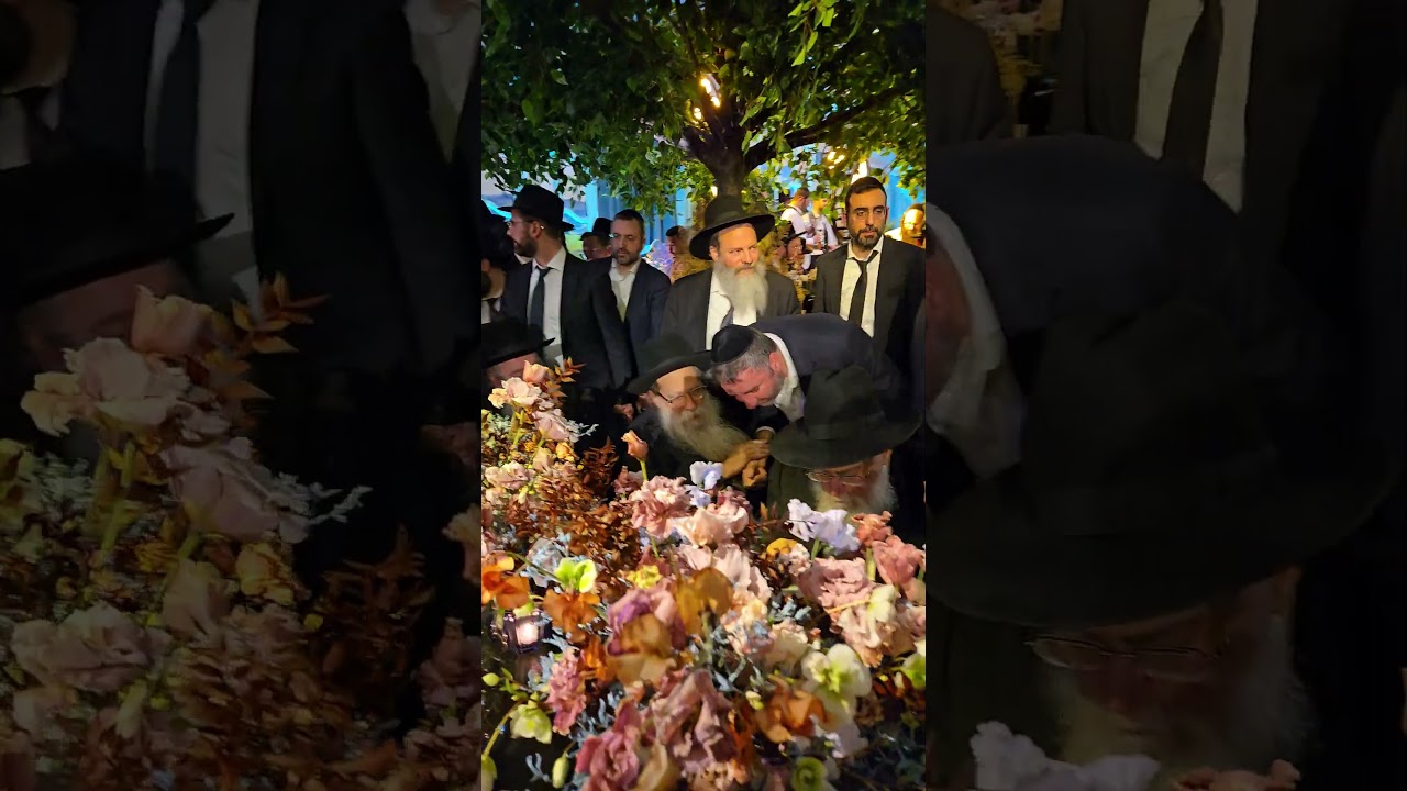 Rabbonim Table at the Herzka Bris