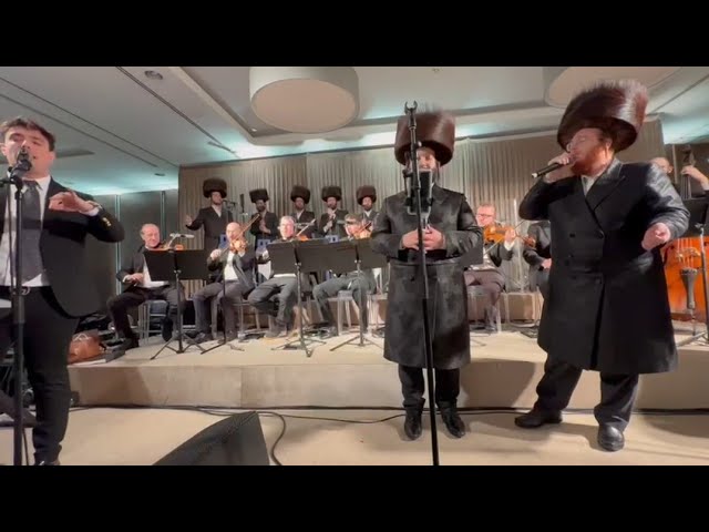 Watch a beautiful wedding Ft. Gershi Uri, Moshe Duvid Weissmandel, Neshama Choir & Yoeli Dikman Band