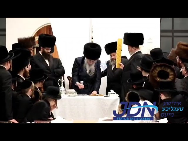 Aleksander Rebbe Making Havdalah In Boro Park - Sivan 5784