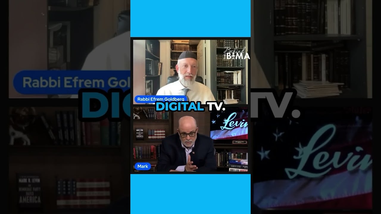 What is YOUR obligation? Fox News Host Mark Levin on the Behind the Bima podcast.