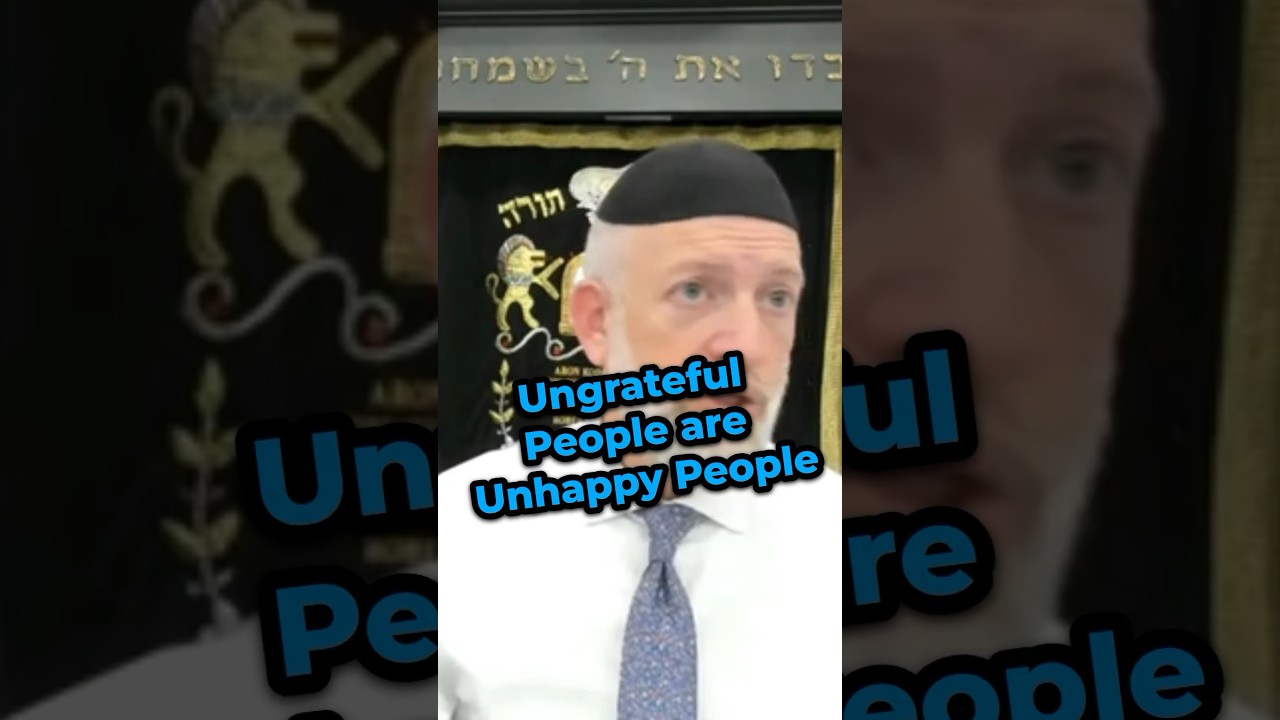 Ungrateful people are UNHAPPY people #shorts