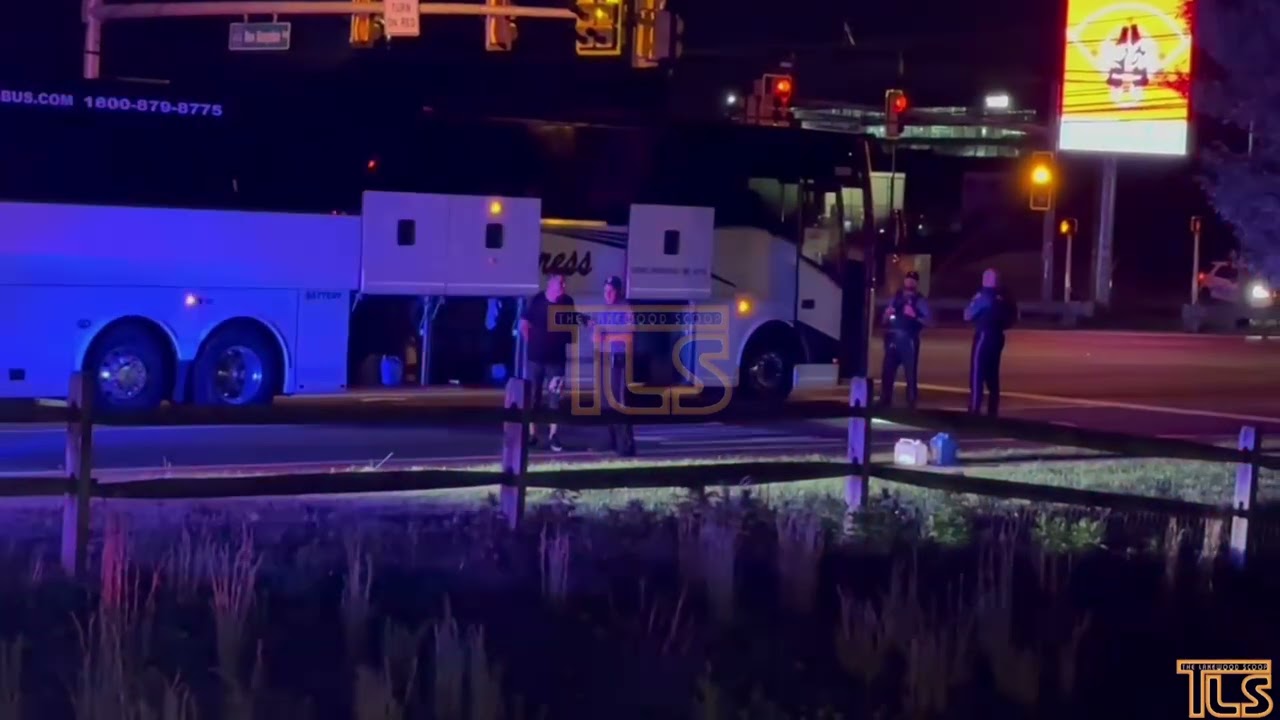 Coach bus arrested and charged with 47 counts of child endangerment