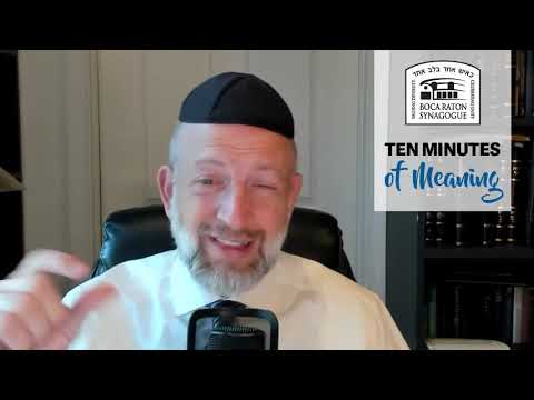 Ten Minutes of Meaning (Part 122): FOMO - Mesillas Yesharim