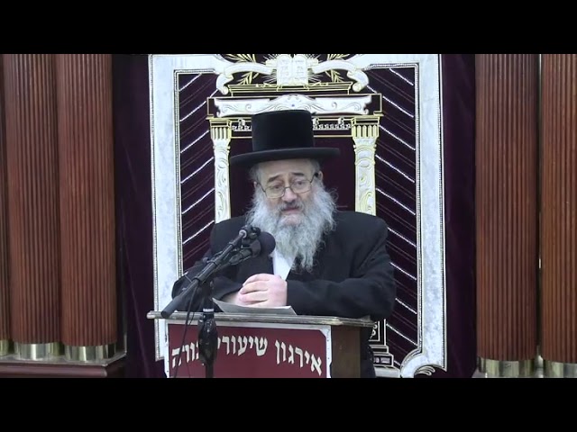 לא מצאו אלא פך שמן בחותמו של כהן גדול - הלימודים מזה - לכשרות בכל השנה! ר' אשר עקשטיין שליט"א