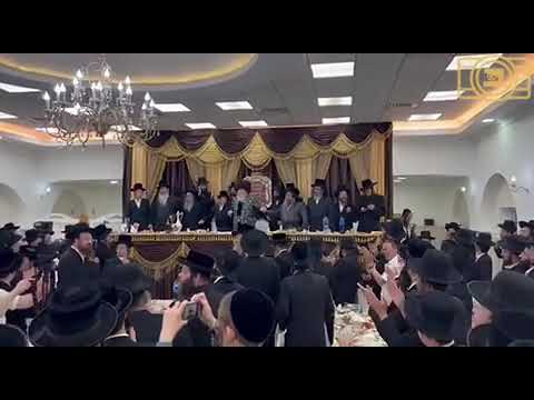 שמחת הבר מצוה פון בן כ"ק אדמו"ר משומרי אמונים קרית גת שליט"א