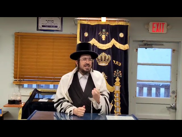 ברית של ממזר ביום כיפור - Daily Yiddish Shiur by Rav Benzion Sneh at Scheiner's July 29