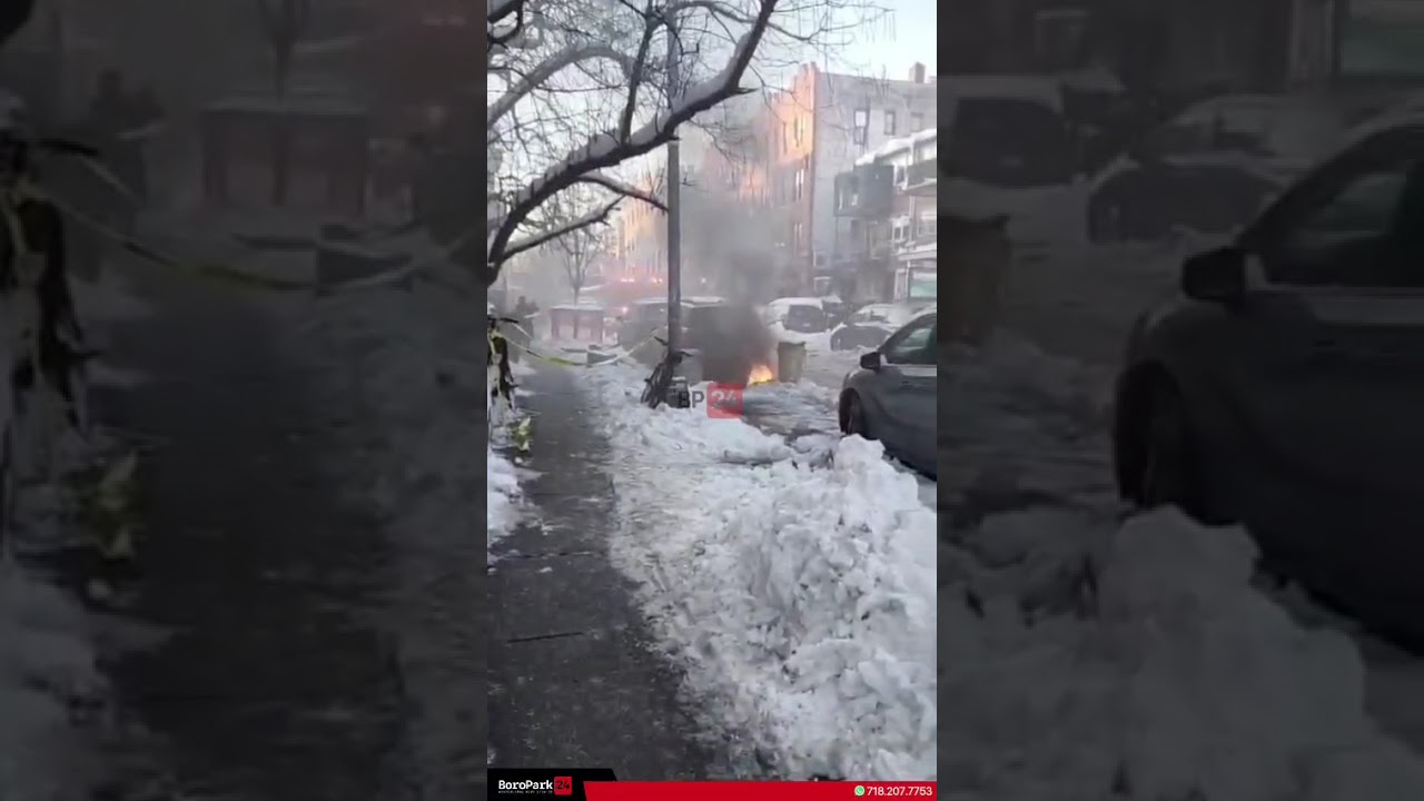 Manhole erupted in flames on 53rd Street, causing power outages to surrounding buildings