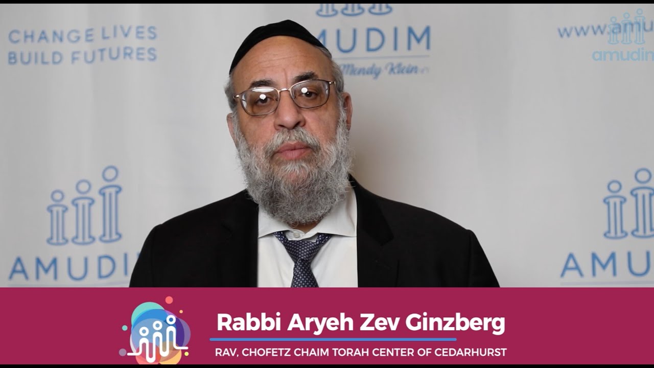 Amudim is there for the long run -  Rabbi Ginzberg