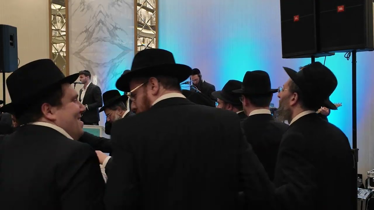 Chaim Green and Bentzion Bluming doing a Second Dance in Lakewood
