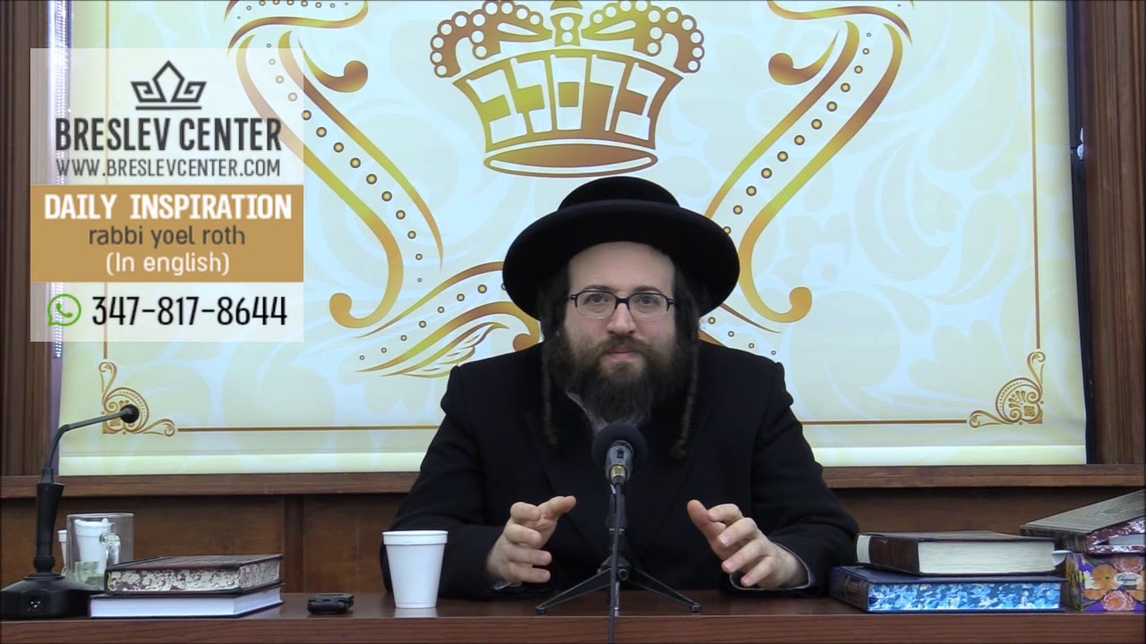 Rabbi Yoel Roth - Breslev is not dancing on the streets Na Nach..... Breslev connects you to Hashem