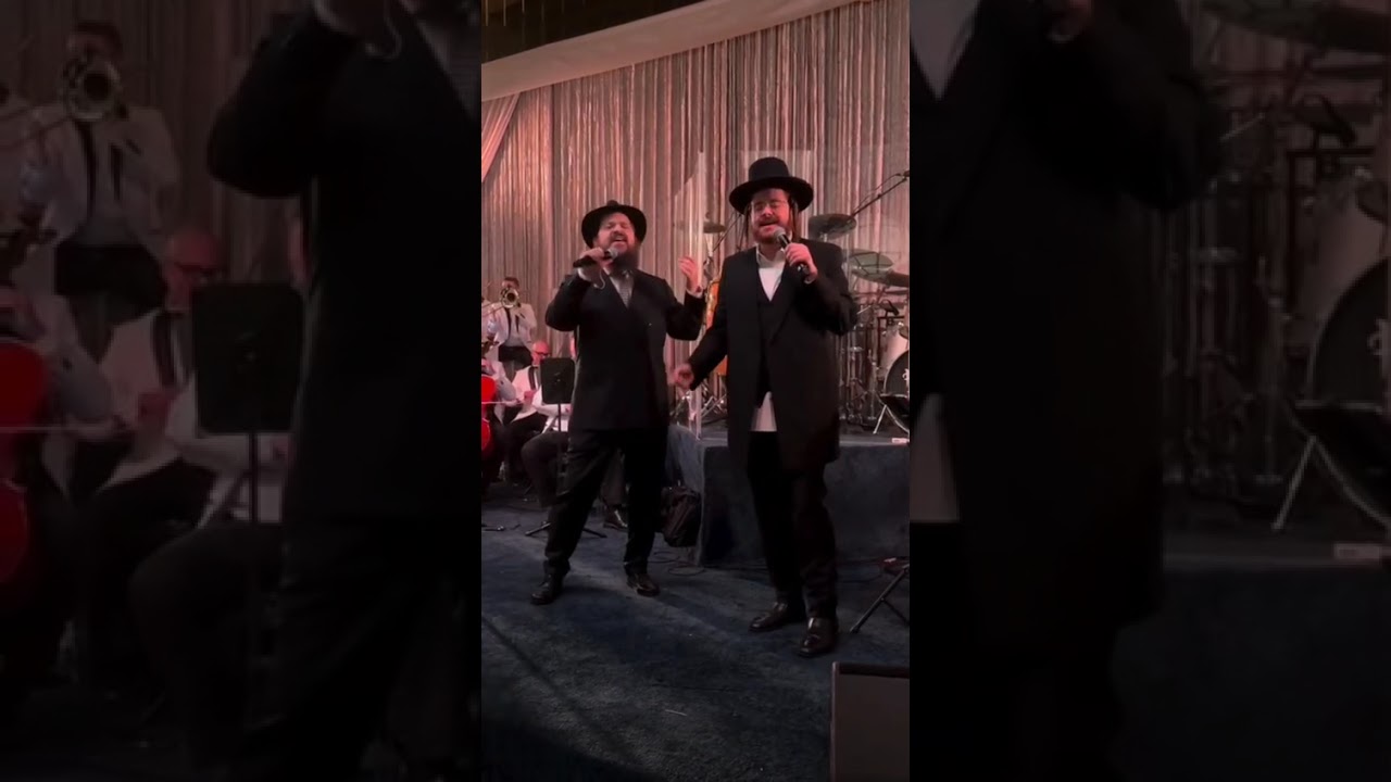 Benny Friedman and Shmuli Unger& hershy wienberger crazy high end wedding #jewishmusic #wedding