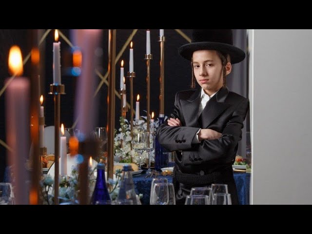 Bar Mitzvah Of Wonder Boy Shloime Mozes, Shir Vushevach Kids Choir attending