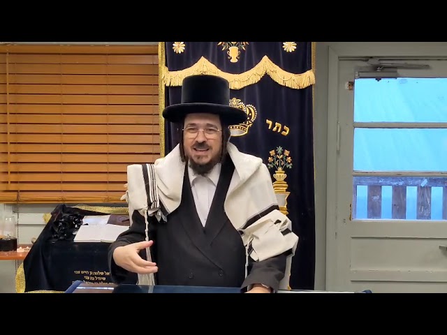 איך התפילות מתקבלות - Yiddish Shiur by Rabbi Benzion Sneh at Scheiner's August 27 Shoftim