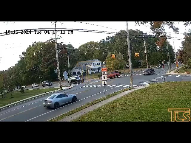 Surveillance video captures accident in Toms River