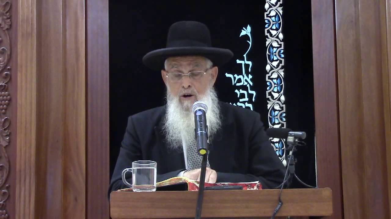 הרב יעקב אריאל - שיעור כללי - ח' סיוון התשע"ו