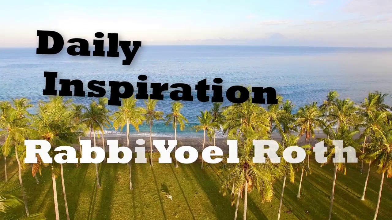 Rabbi Yoel Roth - Tell for your spouse 'I Love You'....