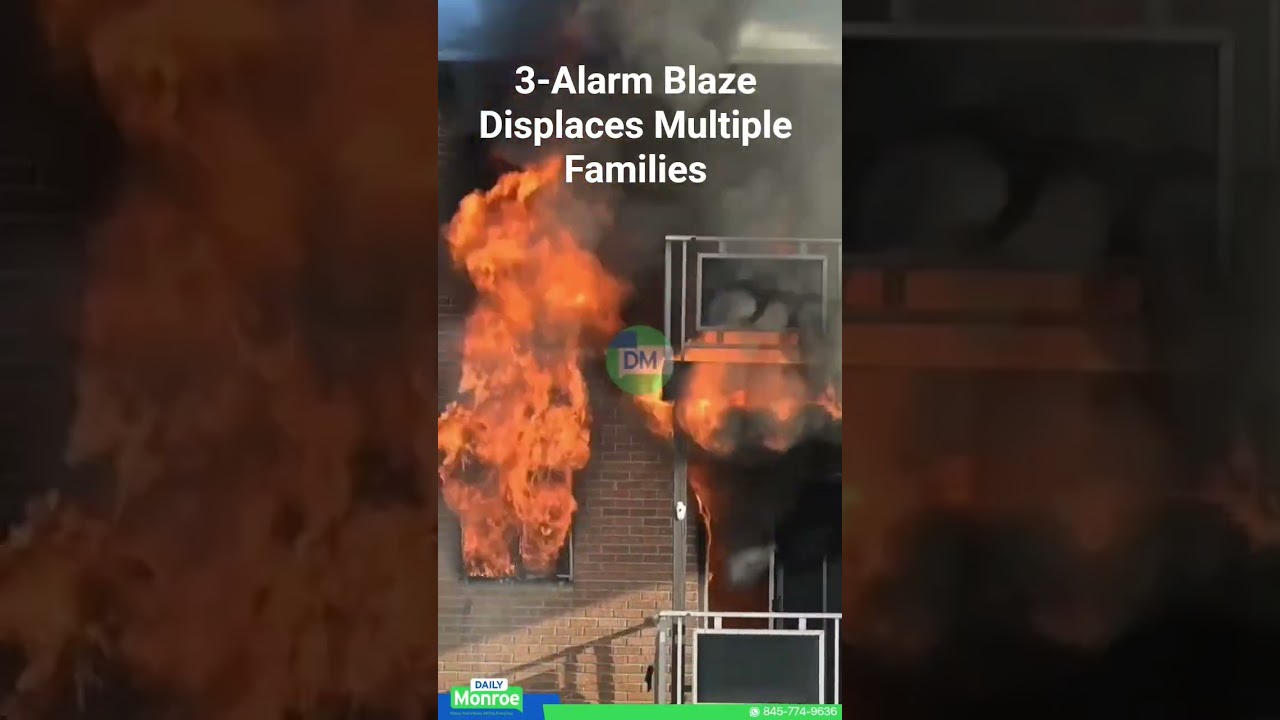 3-Alarm Blaze Displaces Multiple Families