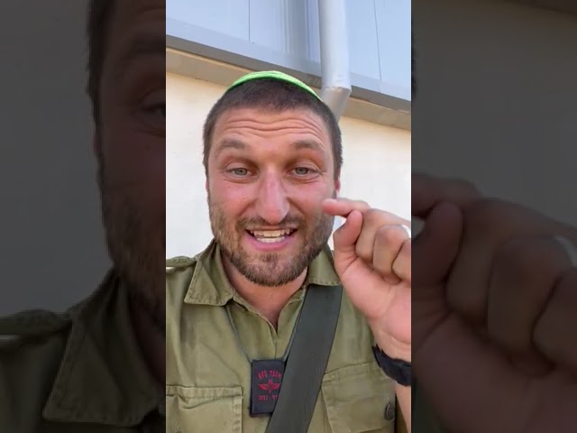 IDF soldier has a request for Jews worldwide