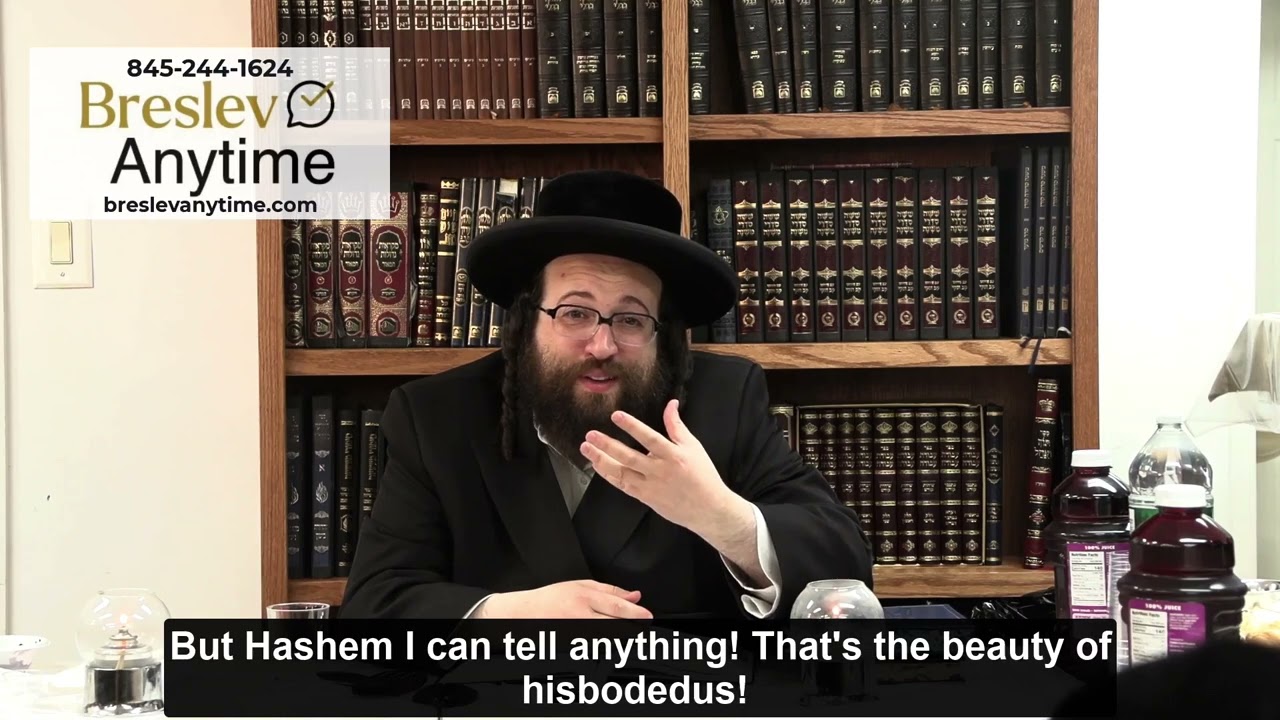 Rabbi Yoel Roth - You can talk to Hashem anything and everything