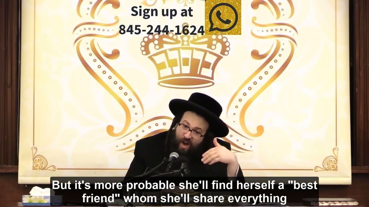Rabbi Yoel Roth - Your wife needs a listening ear
