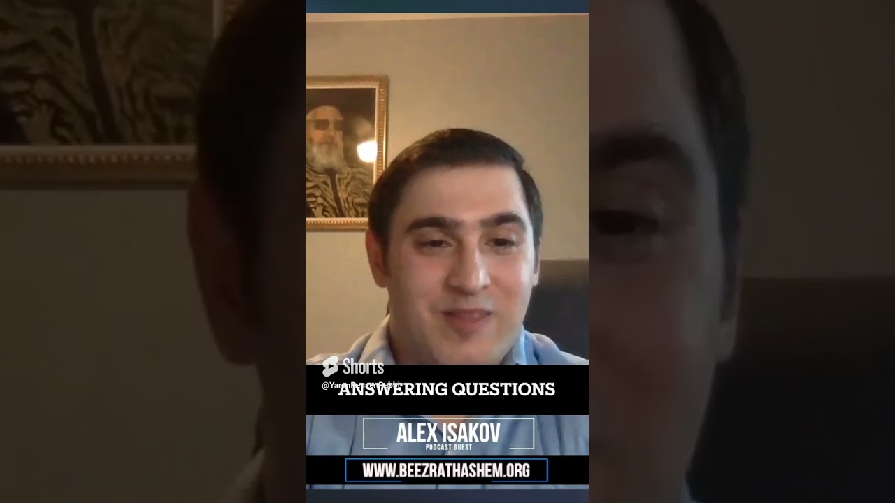 WATCH FULL ALEX ISAKOV: RTH PODCAST # 8 LINK IN COMMENTS #rabbiyaronreuven #jewish #orthodoxjudaism