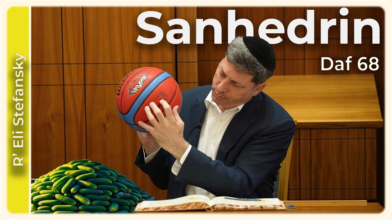 Daf Yomi Sanhedrin Daf 68 by R’ Eli Stefansky