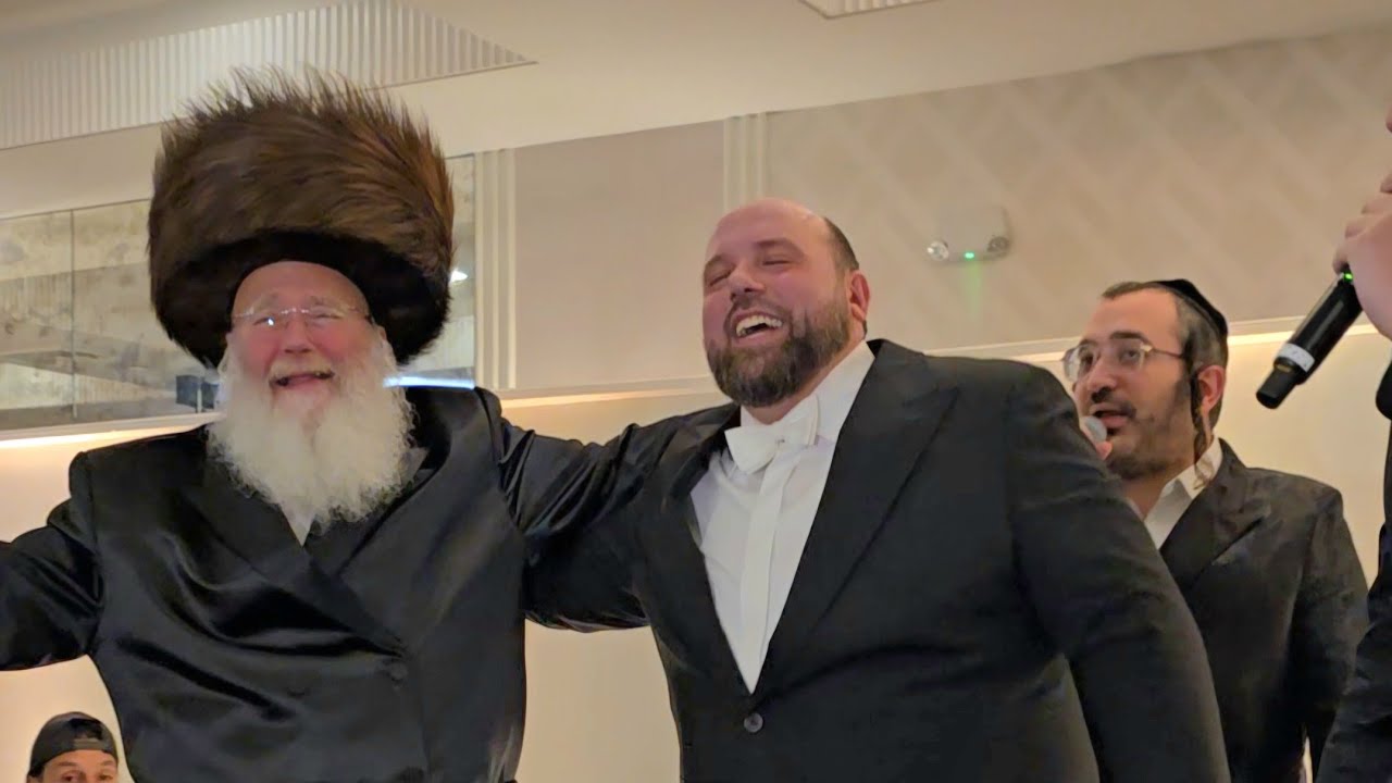 Continuing from the Shabbos chasunah… Motzei Shabbos dancing & mitzvah tantz at the Beru Toms River