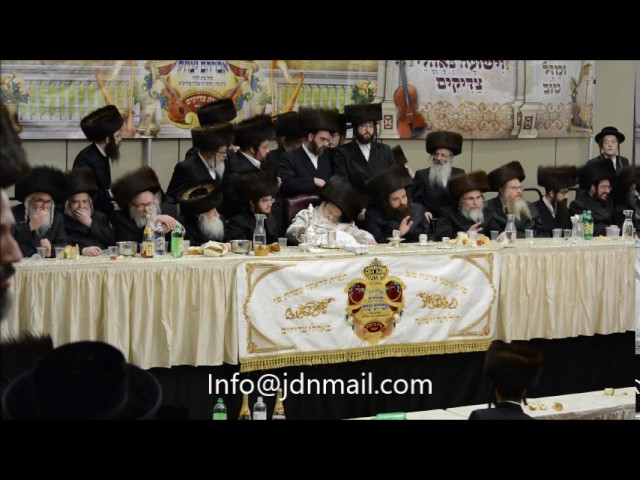 Toldos Avrohom Yitschok Wedding -Tammuz 5777
