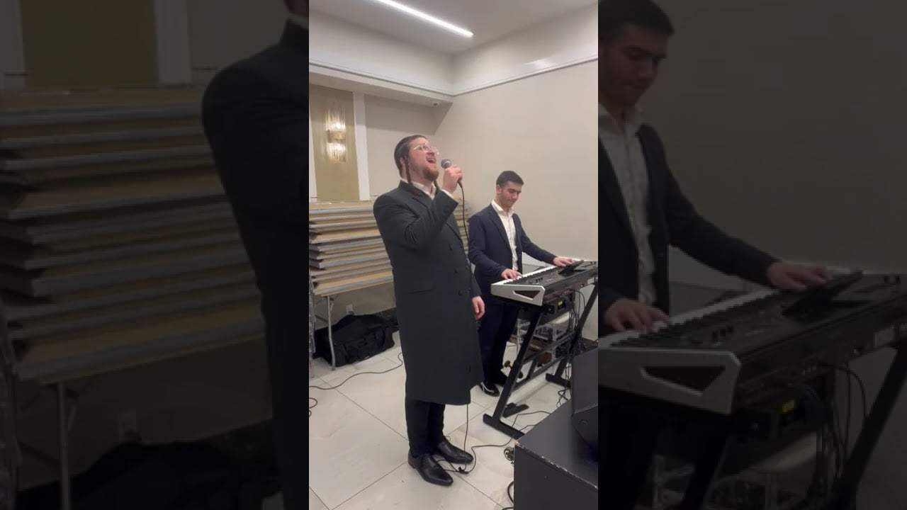 Duvid Feder with Yehuda Lowy