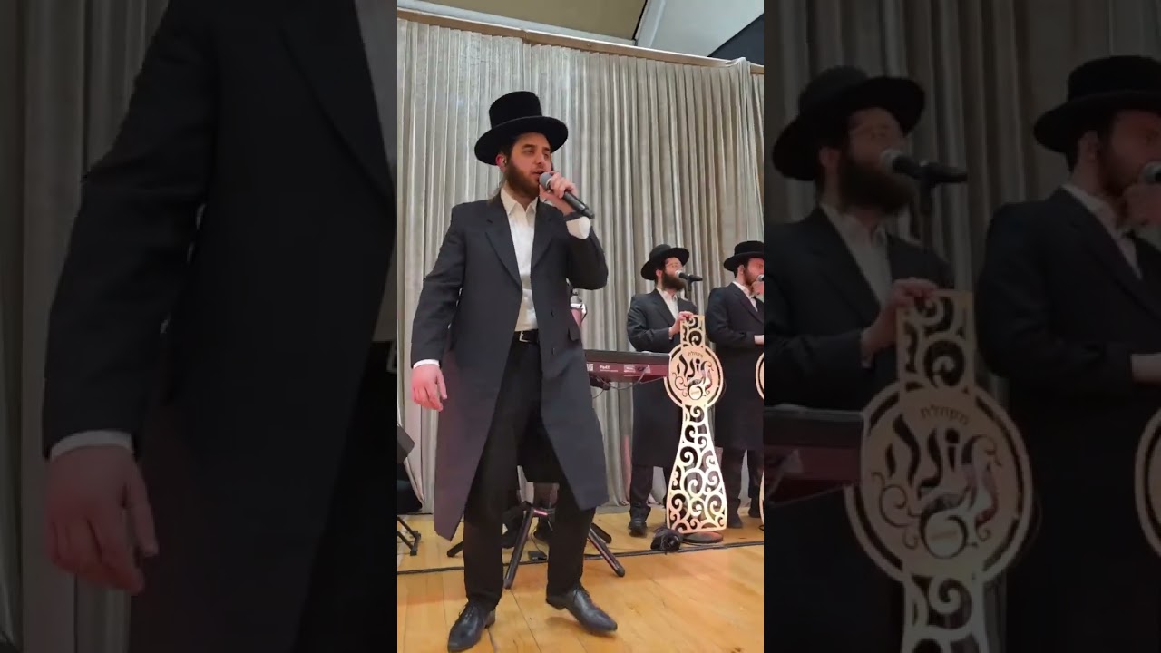 Sruli Friedman with Benny Bransdorfer