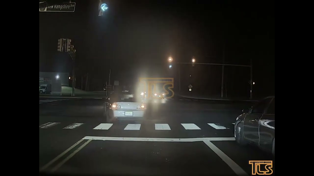 Tesla crashes into tree when driver makes u-turn in front of it